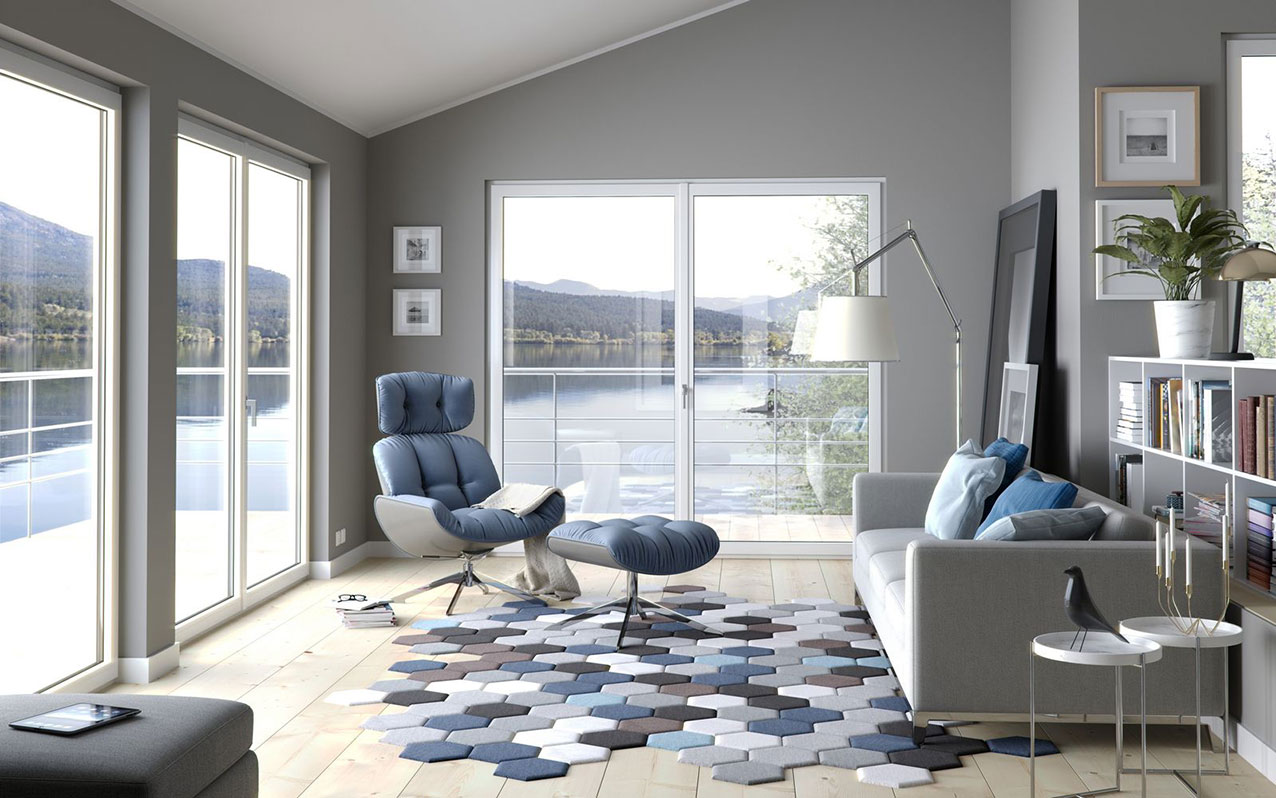 Oknoplast fenster PIXEL skandinavischen Stil