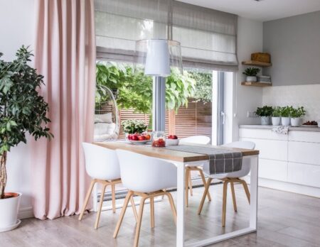 Raffrollo in der Kueche