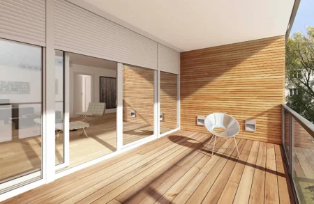 Fenster mit Rolladen Oknoplast