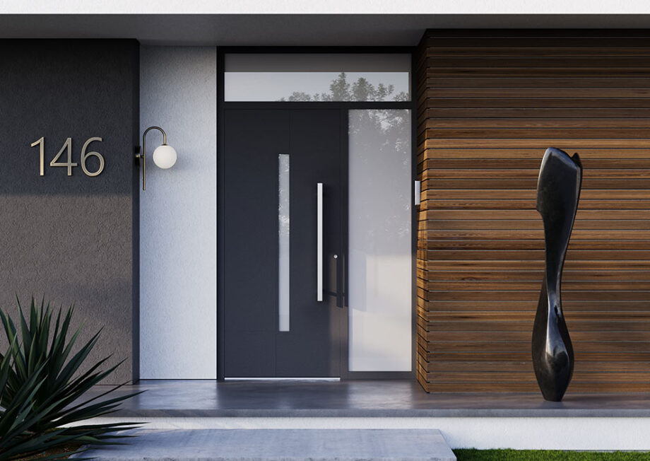 Haustüren mit Fensterelement - Oknoplast