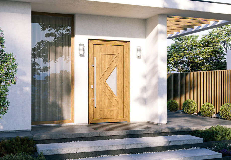 Haustüren in Braun - Oknoplast