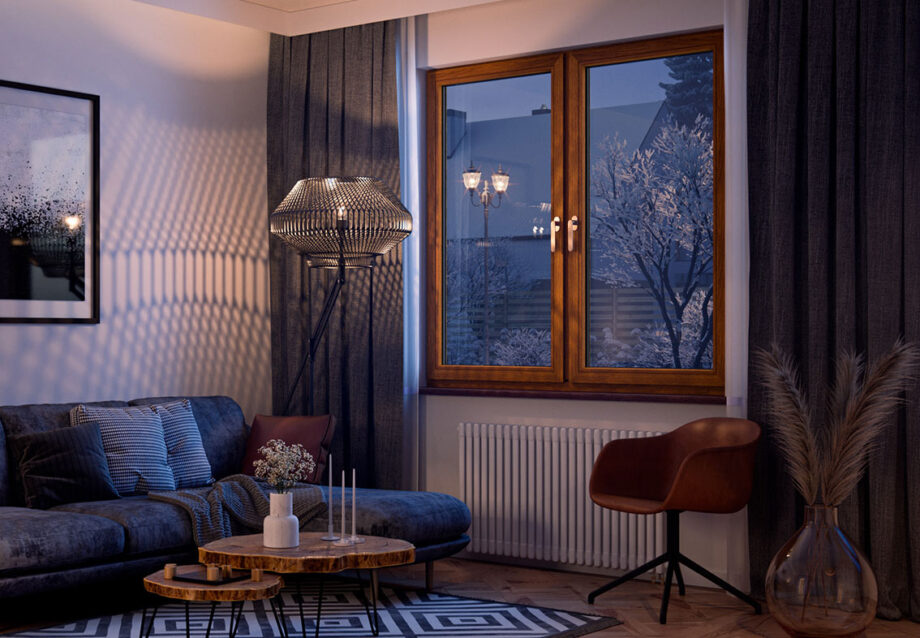 Kunststofffenster zweiflügelig - Oknoplast