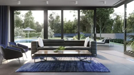 Fenster für ein einstöckiges Haus