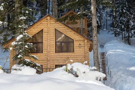 Blockhaus Fenster passen dazu