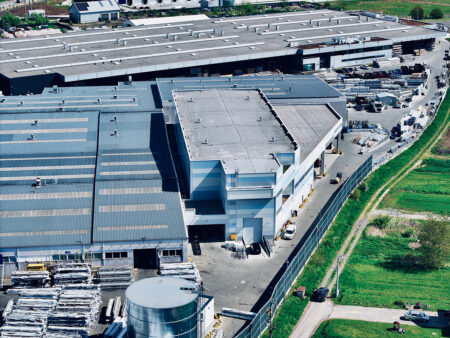 Neues Hochregallager - Oknoplast