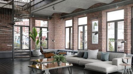 Industrieller Stil Fenster