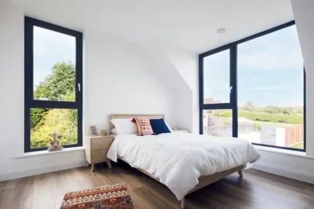 Einflügeliges Fenster aus PVC