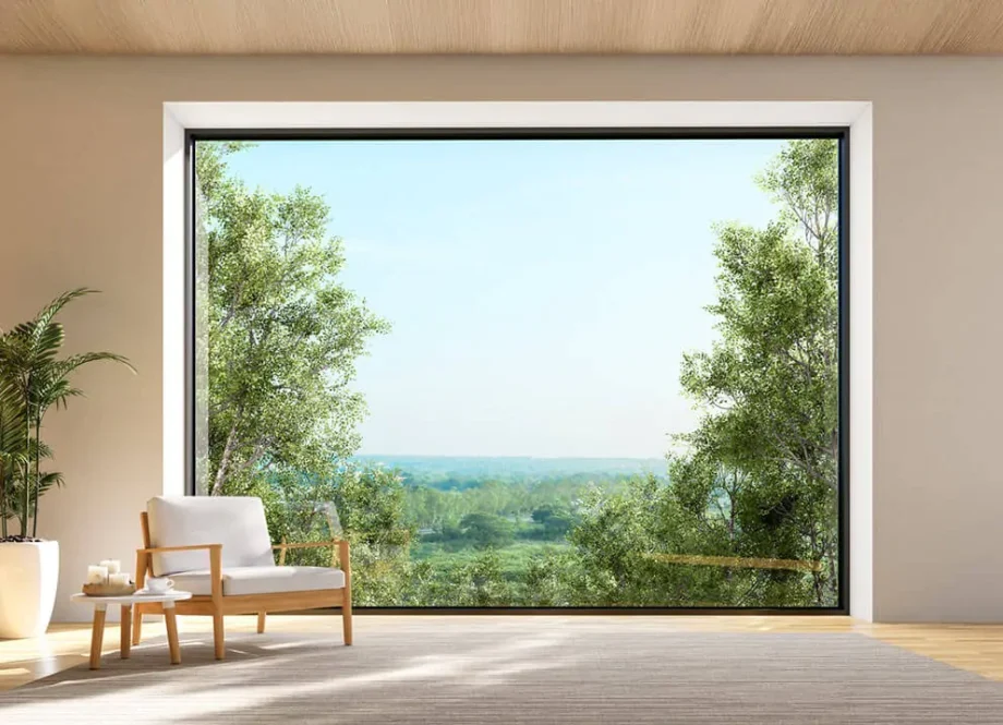 Festverglaste Fenster