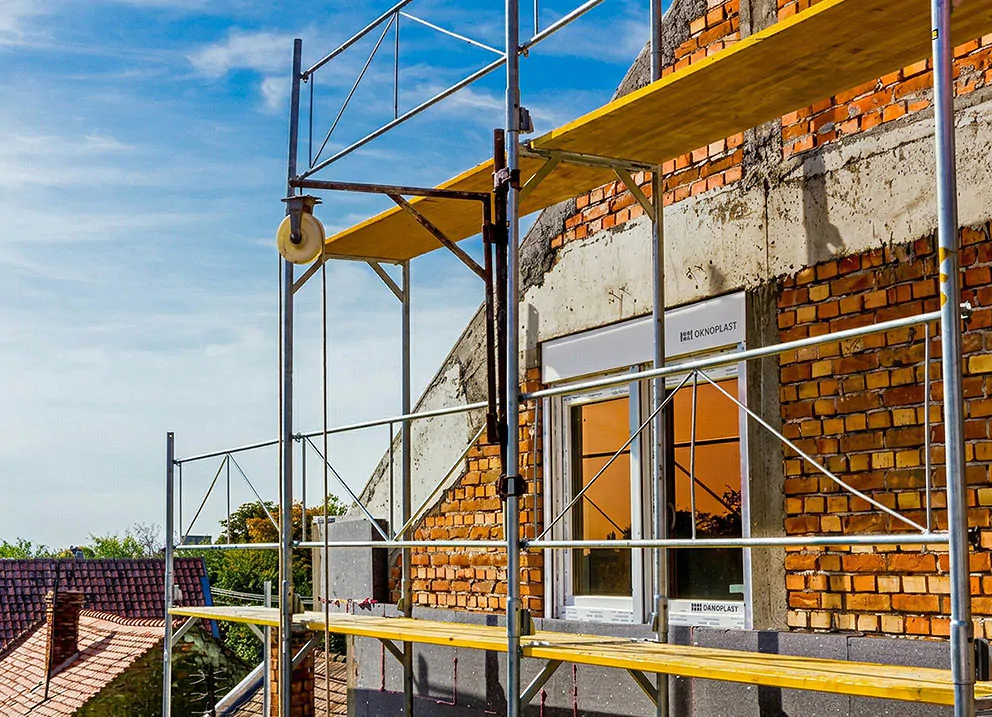 thermische Sanierung des Hauses