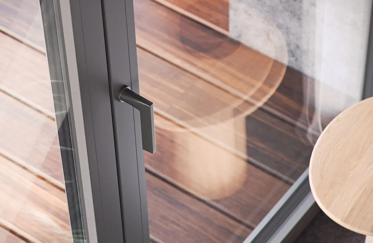 matt farbige Fenster von Oknoplast